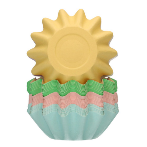 Fun Cakes Papilotki papierowe Bloom do pieczenia babeczek Pastelowy Mix 48szt F84400