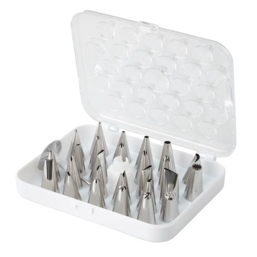 Wilton Zestaw tylek metalowych w kasetce 29 sztuk 191001671