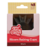 Fun Cakes Papilotki papierowe Bloom do pieczenia babeczek Czarne 48szt F84385