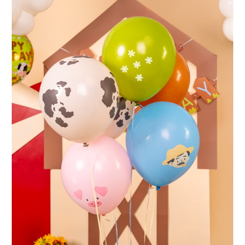 Balony lateksowe Farma 6 szt PP168806