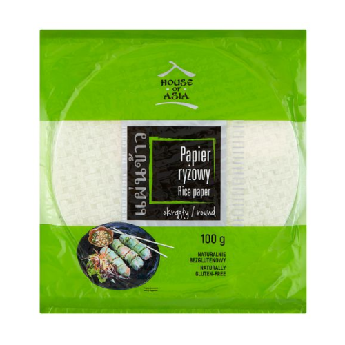 Papier ryżowy jadalny do dekoracji cukierniczych 100g