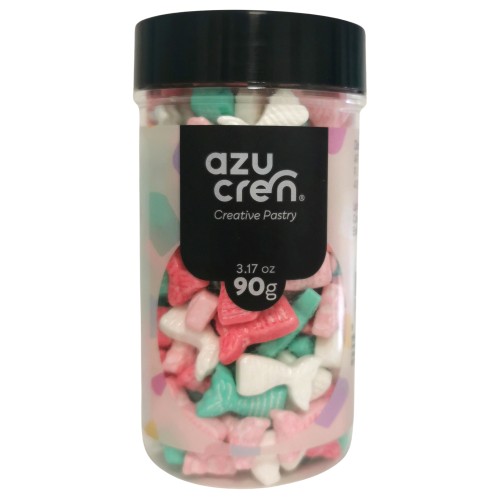 Azucren Posypka cukrowa Ogon syrenki mix 90g AZ01273
