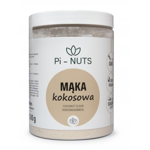 Pi-Nuts Mąka kokosowa do wypieków deserów 500g