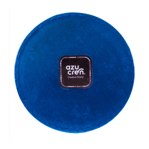 Azucren Podkład okrągły pod tort Supreme Granatowy 35cm h:1,2cm AZ01703