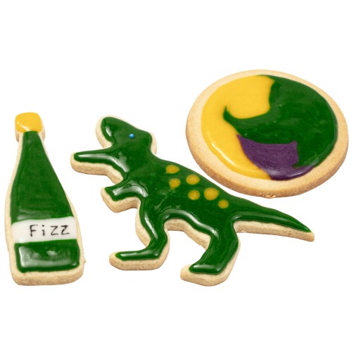 PME Polewa lukier Biscuit Icing do dekorowania tortów ciasteczek Zielony CKI008