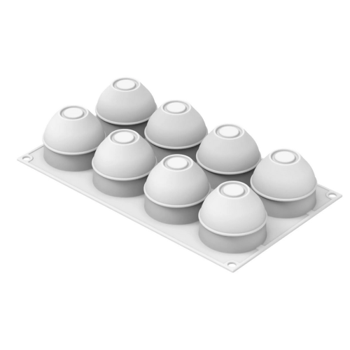 Silikomart forma platynowa do pieczenia ciastek Kula Kule 3D Truffles 120 36.192.87.0065