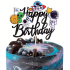 Topper urodzinowy na tort Kosmos Happy Birthday 15434