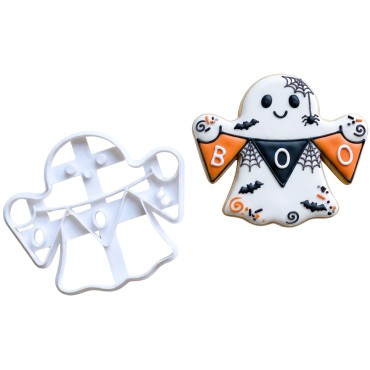Foremka stempel do ciastek masy cukrowej Duszek Boo 15480