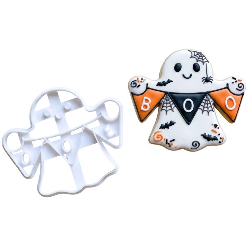 Foremka stempel do ciastek masy cukrowej Duszek Boo 15480