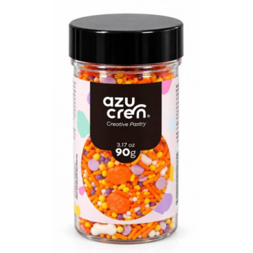 Azucren Posypka cukrowa do dekoracji wypieków Witch Halloween AZ02325