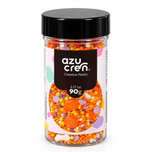 Azucren Posypka cukrowa do dekoracji wypieków Witch Halloween AZ02325