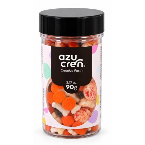 Azucren Posypka cukrowa do dekoracji wypieków Sweet Massacre Halloween AZ02323