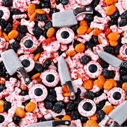 Azucren Posypka cukrowa do dekoracji wypieków Sweet Massacre Halloween AZ02323