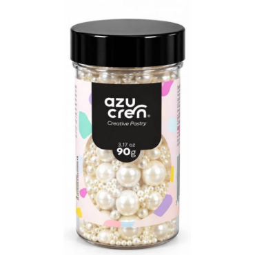 Azucren Posypka cukrowa Perełki Perłowe 90g AZ02329