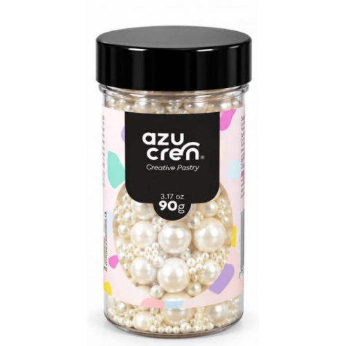 Azucren Posypka cukrowa Perełki Perłowe 90g AZ02329