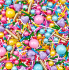 Azucren Posypka cukrowa do dekoracji Pastel party mix 90g AZ02326