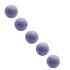 Czekoladowe kule 3D do dekoracji fioletowe Lavender 5szt 15509