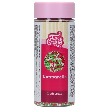 Fun Cakes Posypka cukrowa Maczek Świąteczny mix 80g F54980
