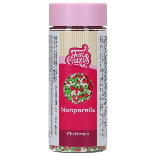 Fun Cakes Posypka cukrowa Maczek Świąteczny mix 80g F54980