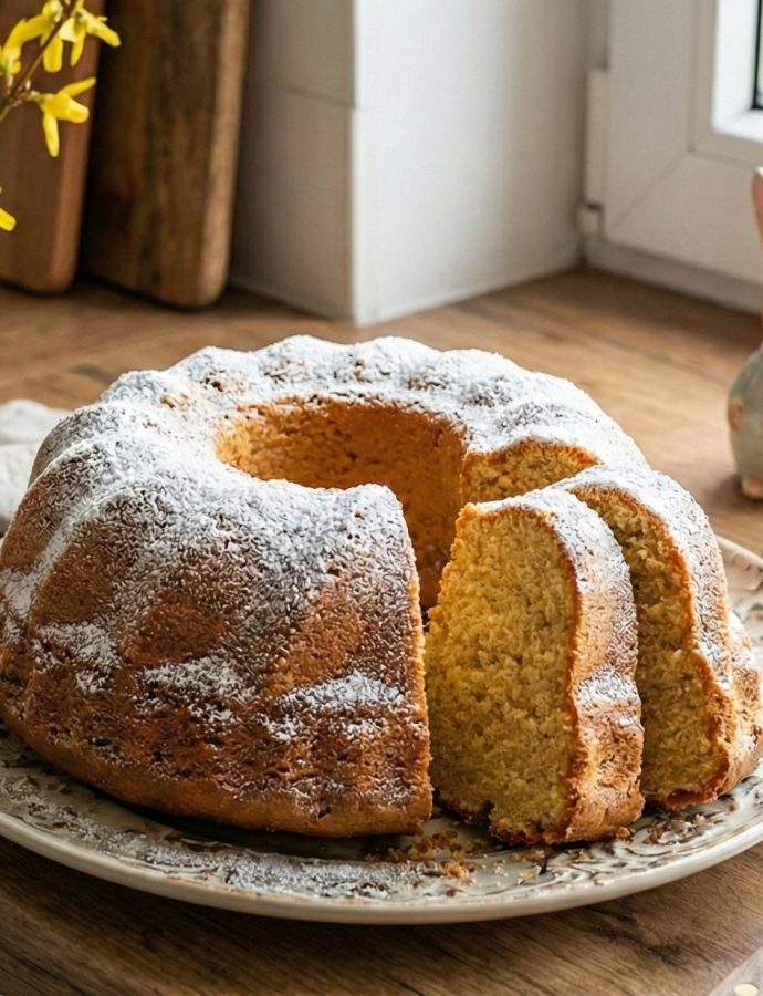 Klasyczna babka piaskowa – puszysta i wilgotna